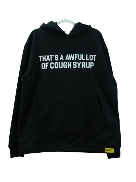 Cough Syrup Minimalism logo Print hoodie