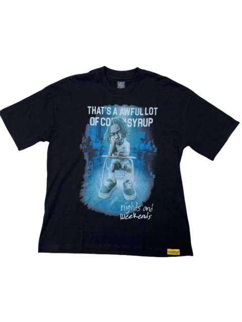 Cough Syrup School desk Print Tee