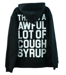 Cough Syrup Minimalism logo Print hoodie