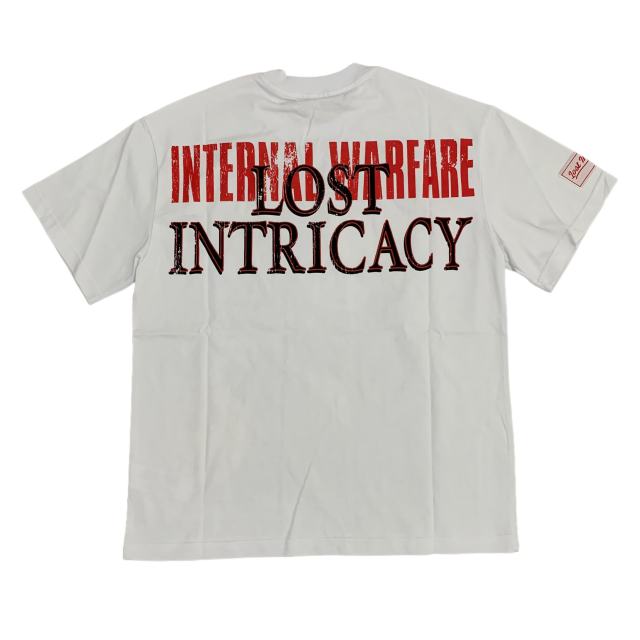 Lost Intricacy Revenge spirit Print Washed Version Tee 2 colors