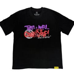 Cough Syrup apprehension Print Tee