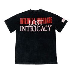 Lost Intricacy Revenge spirit Print Washed Version Tee 2 colors