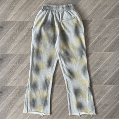 Lost Intricacy Rhinestone Zipper Hoodie & Pants Set Gray