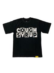 Cough Syrup Black and white letter Print Tee