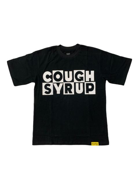 Cough Syrup Black and white letter Print Tee