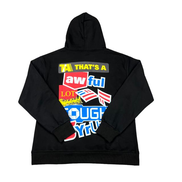 Cough Syrup Golden carriage Print hoodie