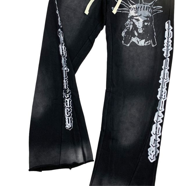 Lost Intricacy Chest hot diamond zipper Hoodie & Pants Set