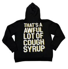 Cough Syrup Classic logo Print hoodie