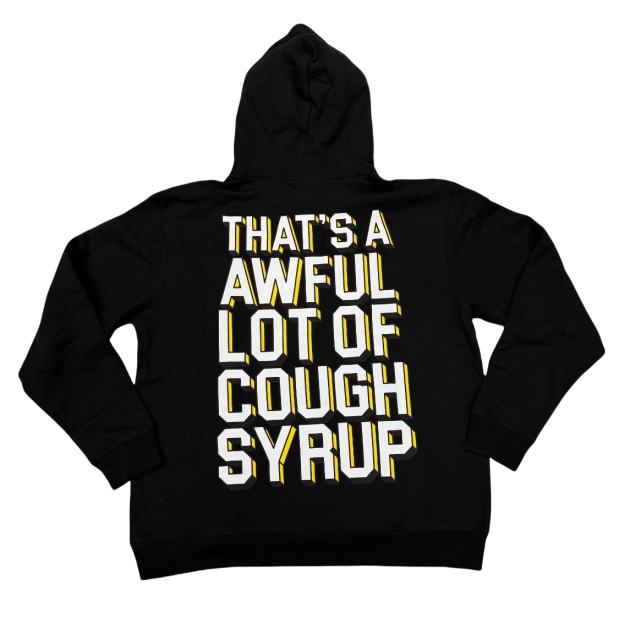 Cough Syrup Classic logo Print hoodie