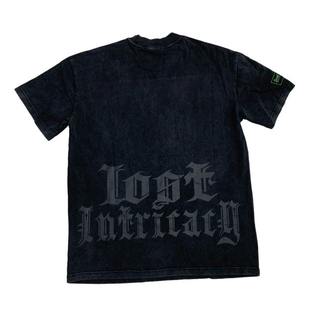 Lost Intricacy White diamond logo Print Washed Version Tee