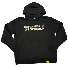 Cough Syrup Classic logo Print hoodie