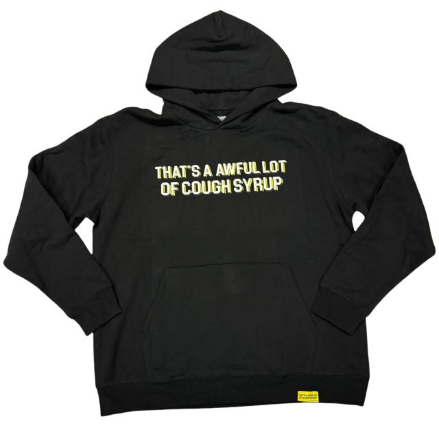 Cough Syrup Classic logo Print hoodie