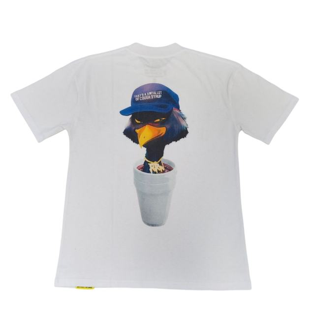 Cough Syrup Bird's head bonsai Print Tee