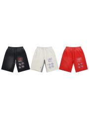 Lost Intricacy Four 3D Logo Print Washed Version Shorts 3 colors
