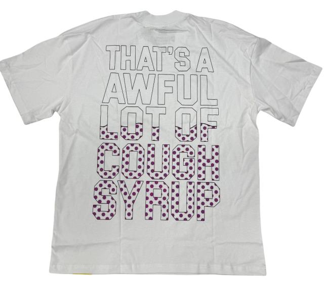 Cough Syrup Baby bottle Print Tee