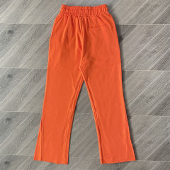 Lost Intricacy Rhinestone Zipper Hoodie & Pants Set Orange