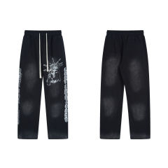 Lost Intricacy Chest hot diamond zipper Hoodie & Pants Set
