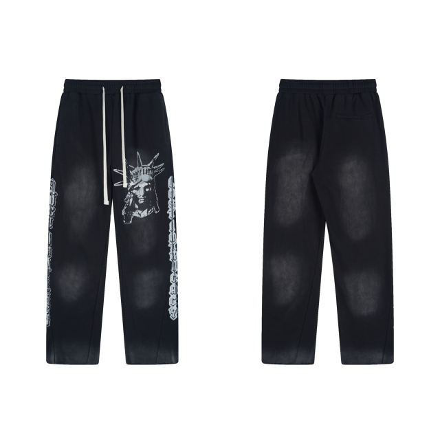 Lost Intricacy Chest hot diamond zipper Hoodie & Pants Set