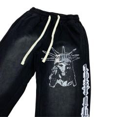 Lost Intricacy Chest hot diamond zipper Hoodie & Pants Set