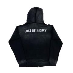 Lost Intricacy Chest hot diamond zipper Hoodie & Pants Set