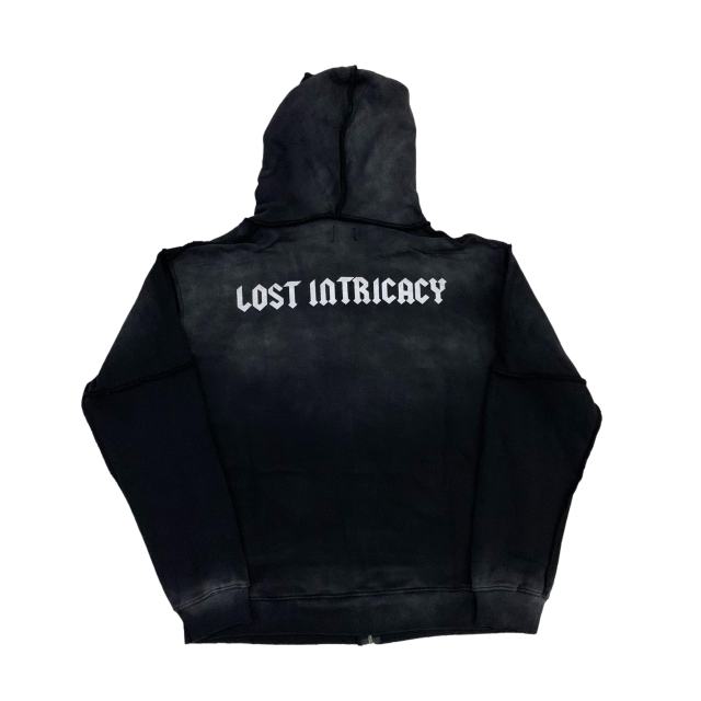 Lost Intricacy Chest hot diamond zipper Hoodie & Pants Set