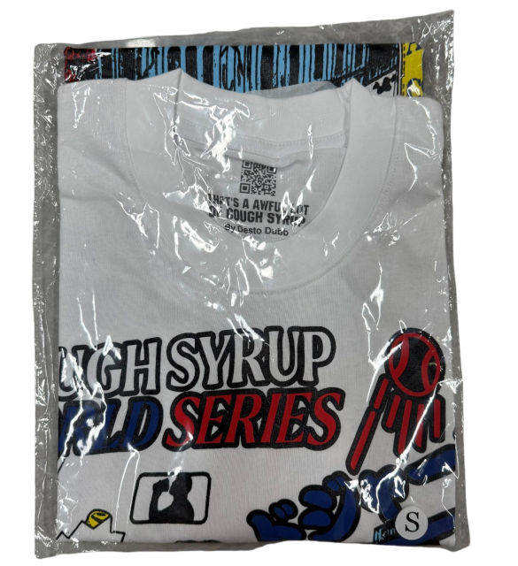 Cough Syrup Godzilla Print Tee