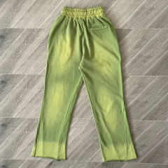 Lost Intricacy Rhinestone Zipper Hoodie & Pants Set Green