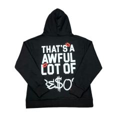 Cough Syrup Red lip mark Print hoodie