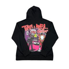 Cough Syrup Police Arrest Print hoodie