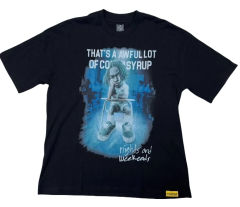 Cough Syrup School desk Print Tee