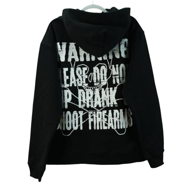 Cough Syrup Glass bottle Print hoodie