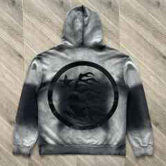 Hellstar Studios Washed Grey Hoodie