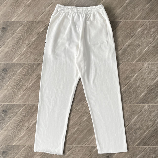 1:1 Quality Hellstar Studios Sports Gel Pants Sweatshirt Pants White