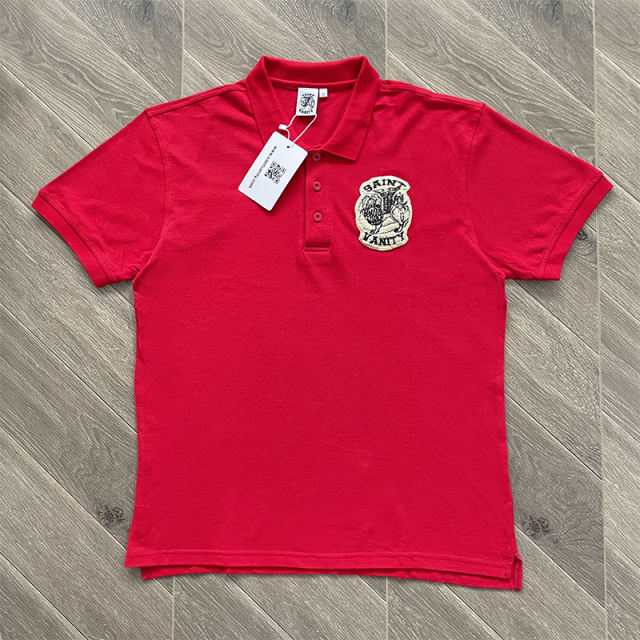 1:1 Top Quality Saint Vanity Polo T-Shirt Tee