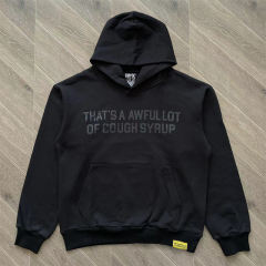 That's A Awful Lot of Cough Syrup Black Hoodie & Pants Set