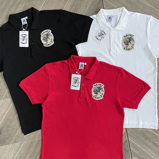 1:1 Top Quality Saint Vanity Polo T-Shirt Tee