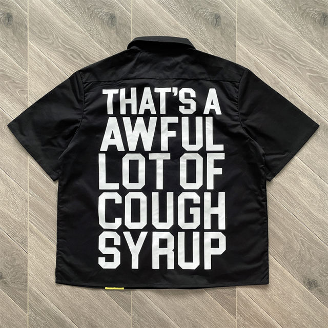 Cough Syrup Angel Print Tee