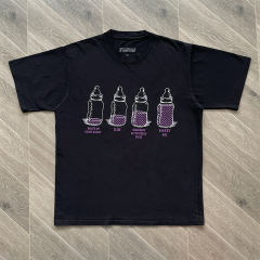 That's A Awful Lot of Cough Syrup T-Shirt Tee Black White