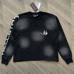 1:1 Quality Hellstar Studios Sports Gel Pants Sweatshirt Pants Black