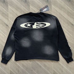 1:1 Quality Hellstar Studios Sports Gel Pants Sweatshirt Pants Black