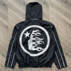 Hellstar Studios Sample Hoodie: Color-Block Casual Windproof Sports Jacket