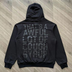 That's A Awful Lot of Cough Syrup Black Hoodie & Pants Set