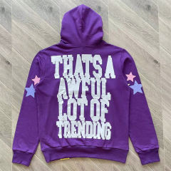 That's A Awful Lot of Cough Syrup Purple Bear Hoodie