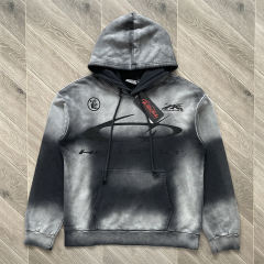 Hellstar Studios Washed Grey Hoodie