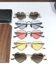 1:1 Top Quality Chrοme Heαrts Sun Glasses Sunglasses