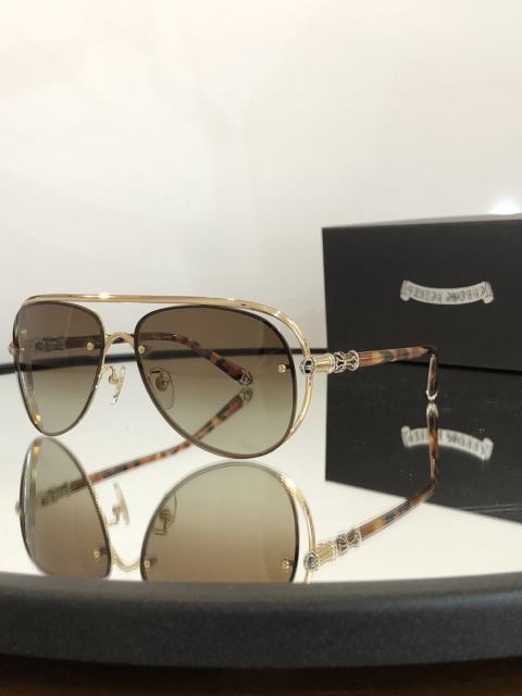 1:1 Top Quality Chrοme Heαrts Sun Glasses Sunglasses