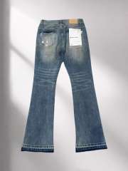 1:1 quality version 28468713 Irregular ripped flared Jeans