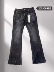 1:1 quality version 28474810 Pearl embellished pleated jeans