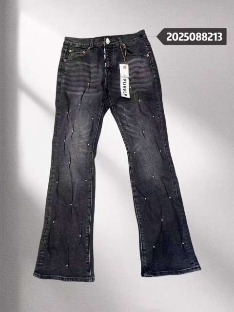 1:1 quality version 28474810 Pearl embellished pleated jeans
