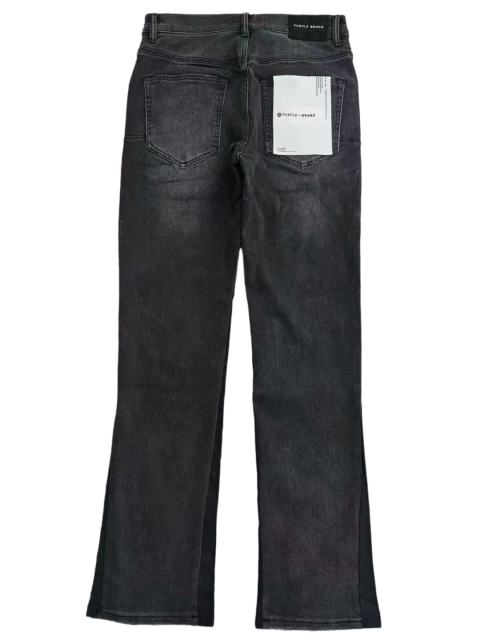 1:1 quality version 28360210 Black Patchwork Micro-Flared Jeans